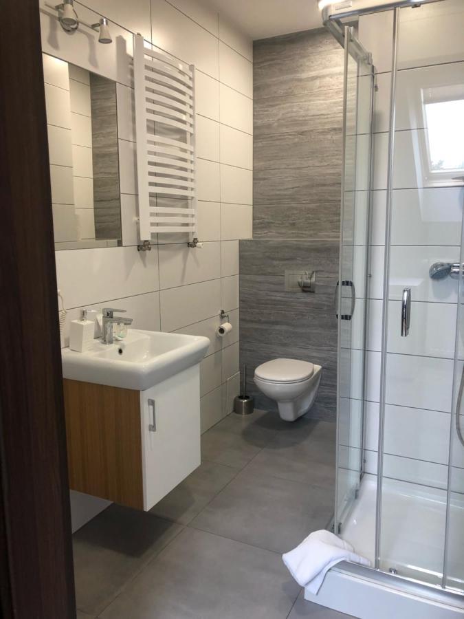 Sosnowy Dworek Apartment Borkow Luaran gambar